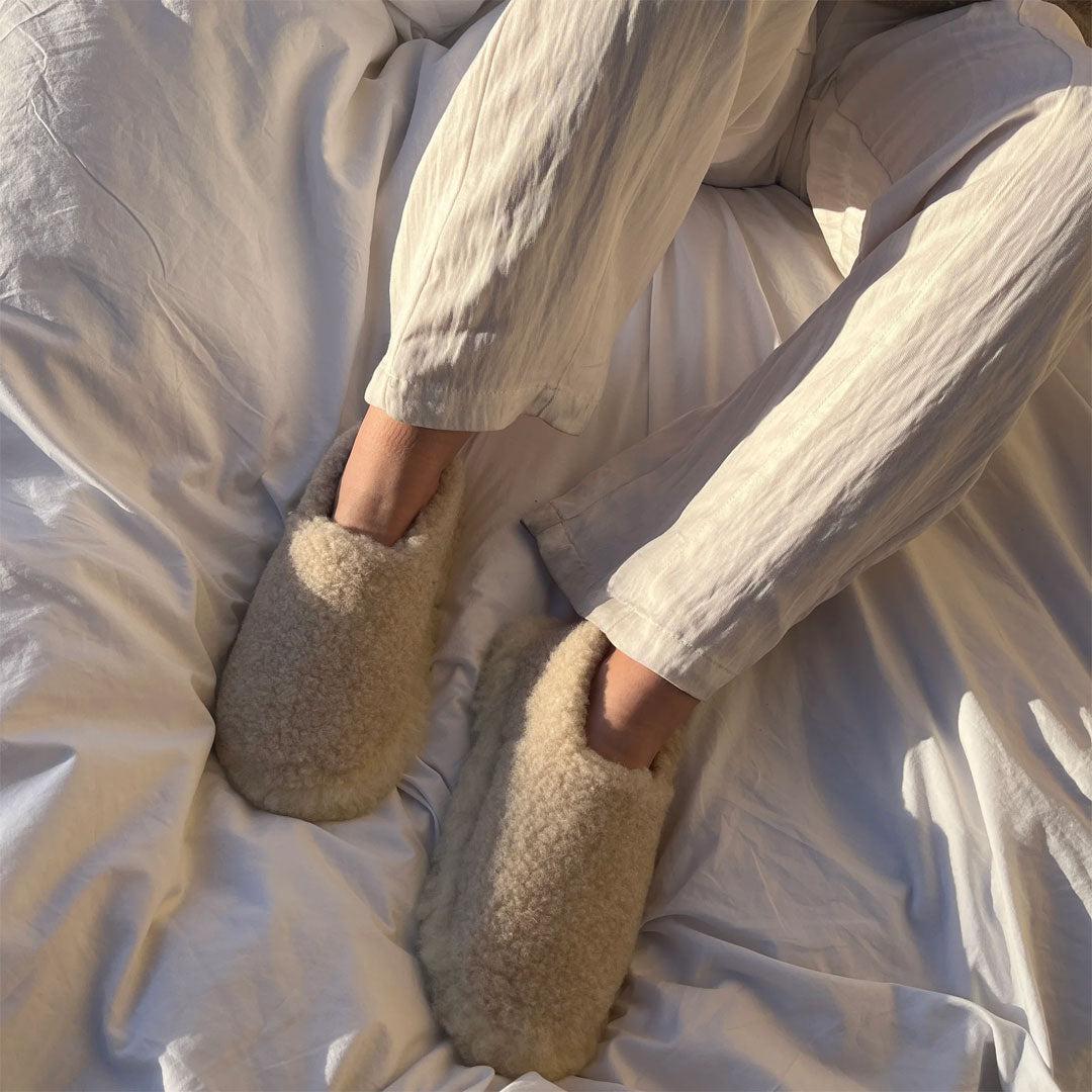 BINIBAMBA Snuggle Womens Booties - Peanut - Image 6