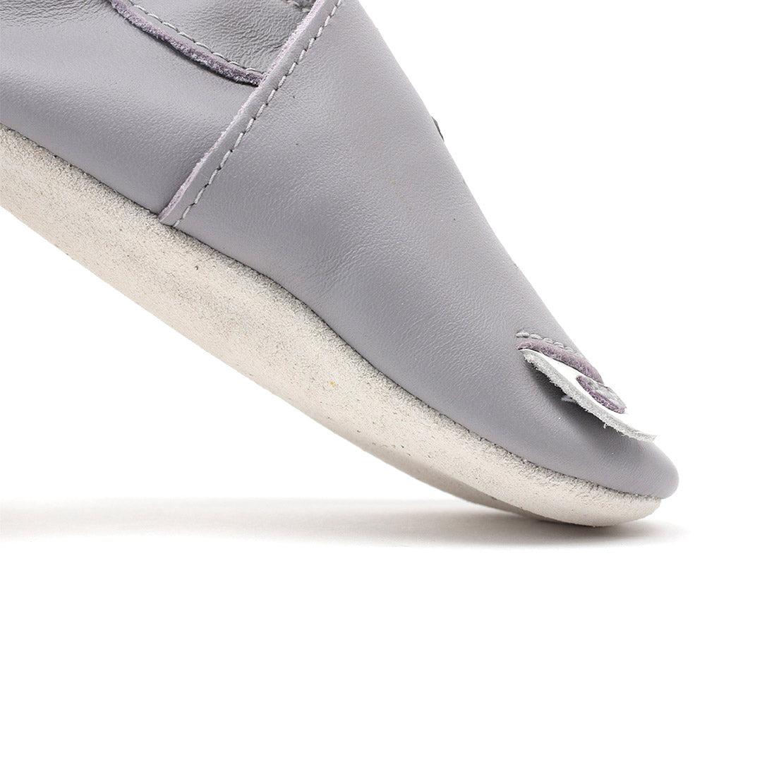Bobux Soft Sole Woof - Gull Grey - Image 2
