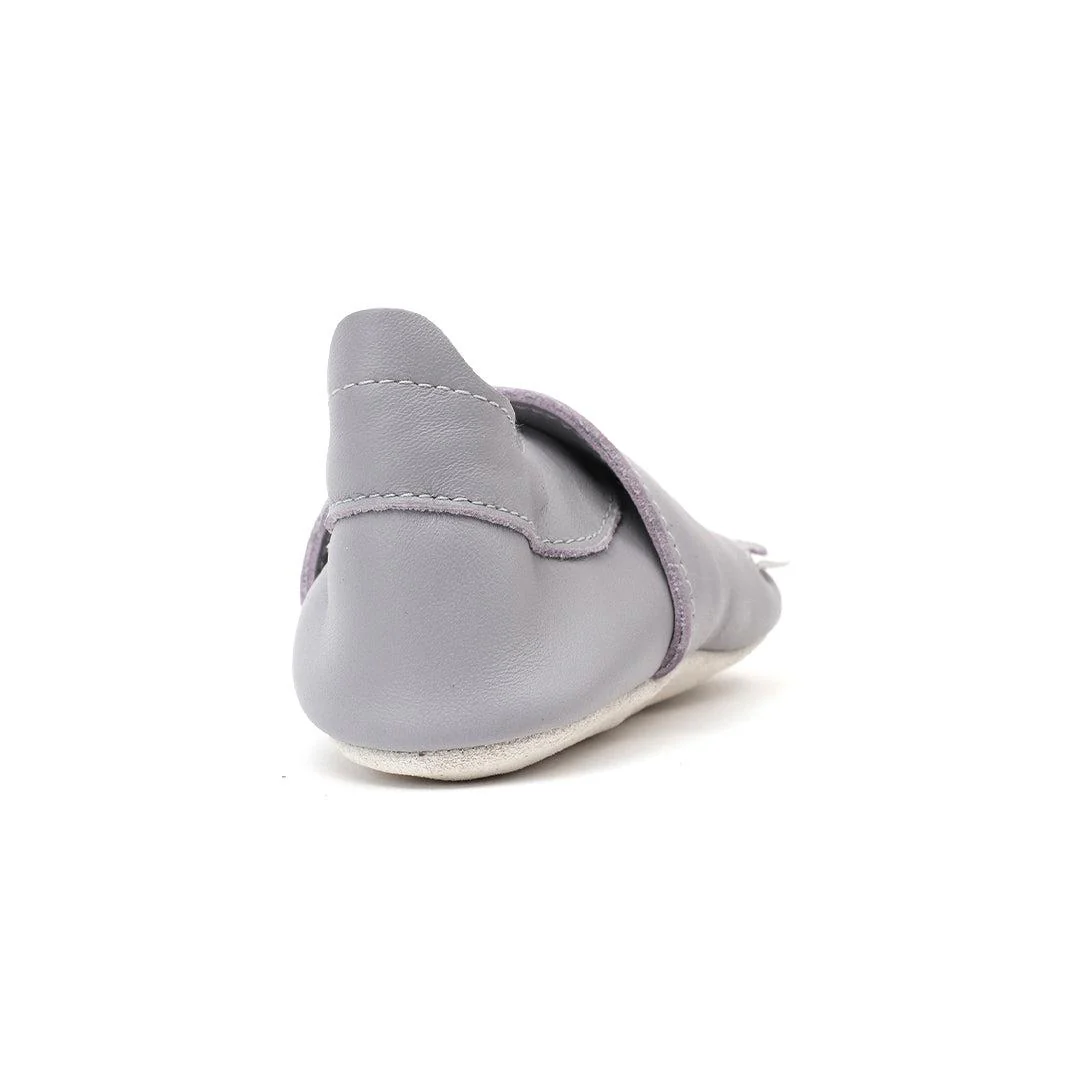 Bobux Soft Sole Woof - Gull Grey - Image 3