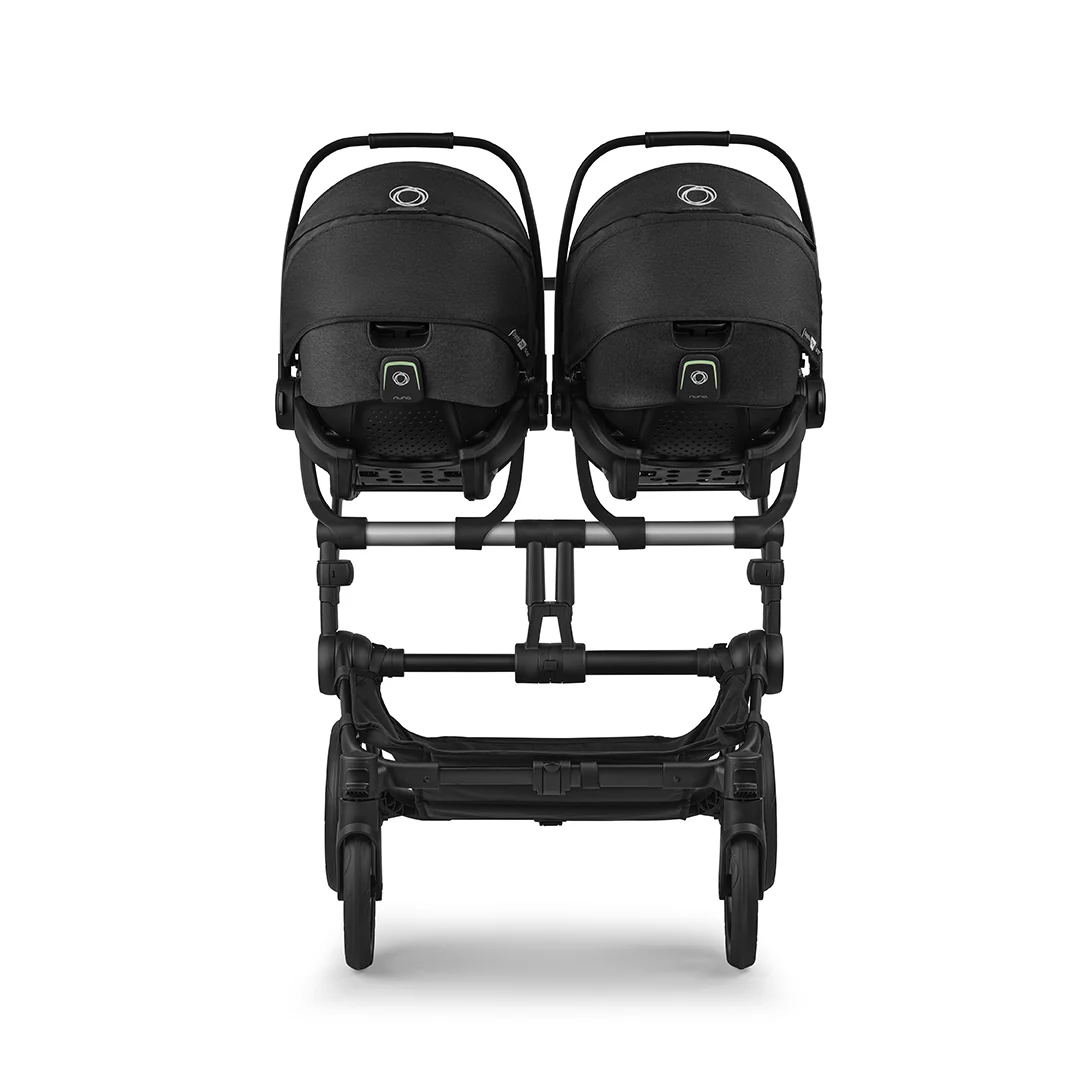 Bugaboo Donkey 6 Car Seat Adapters - Twin - Black - Image 2