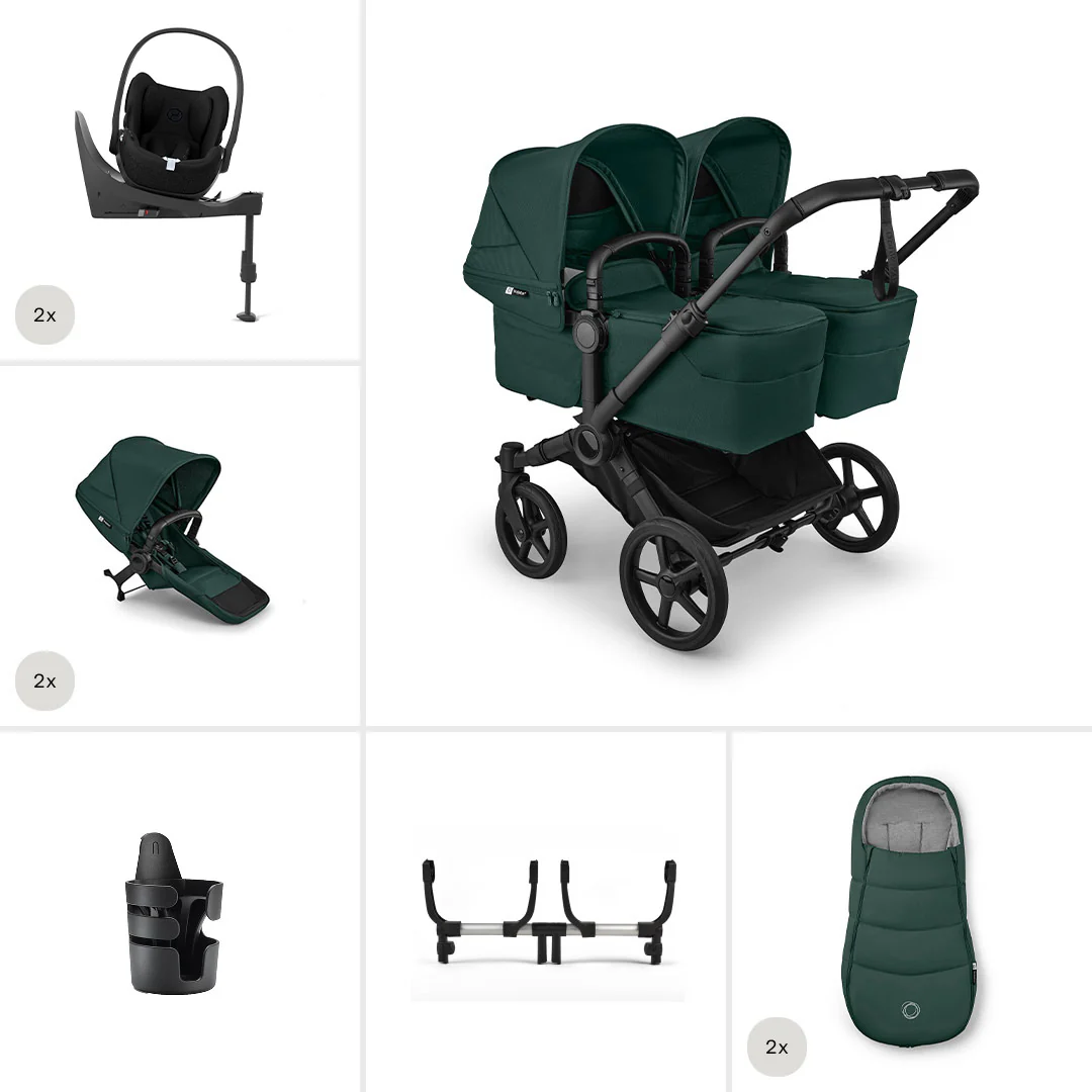 Bugaboo Donkey 6 Twin Ultimate Cloud T Newborn Bundle - Image 2