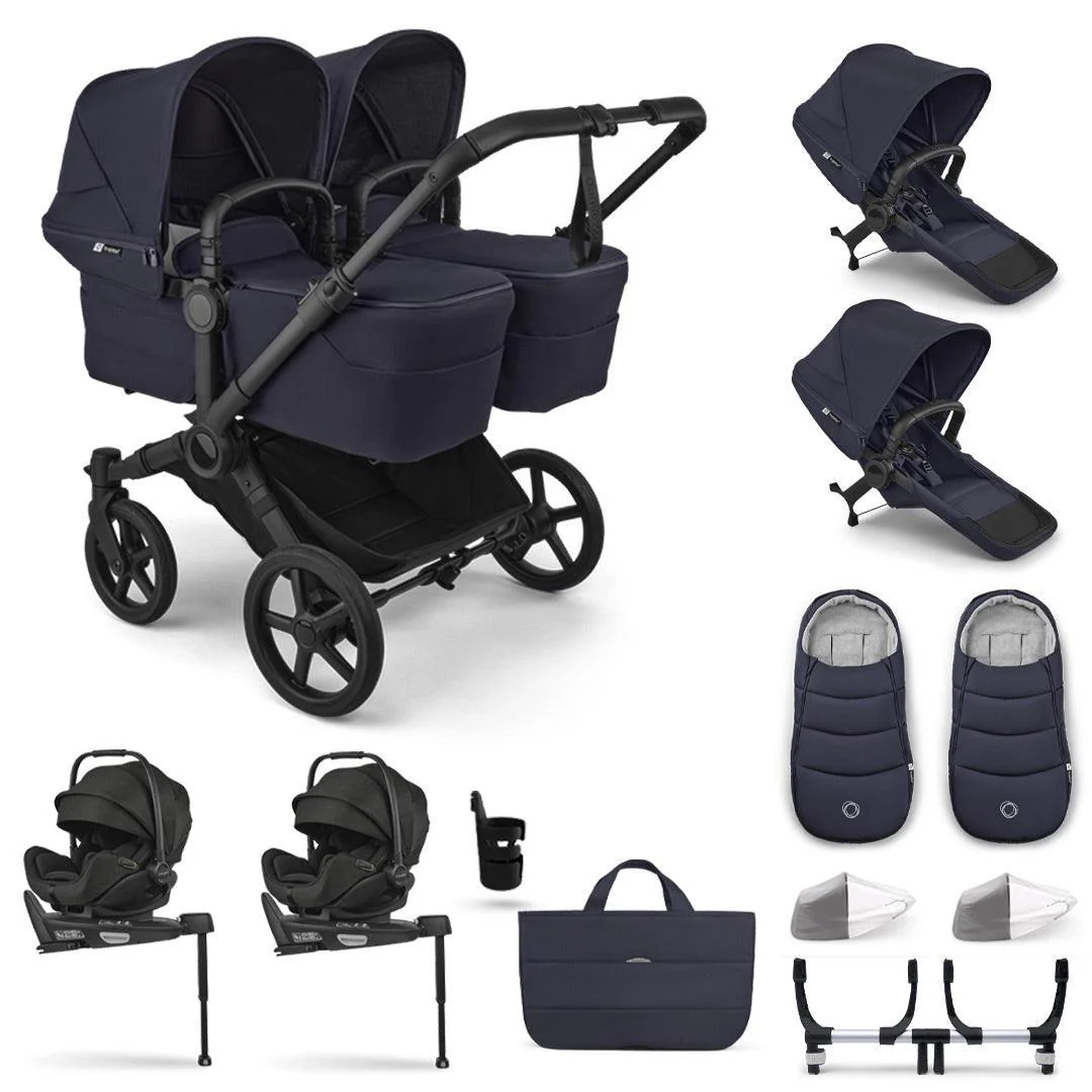 Bugaboo Donkey 6 Twin Ultimate Newborn Bundle