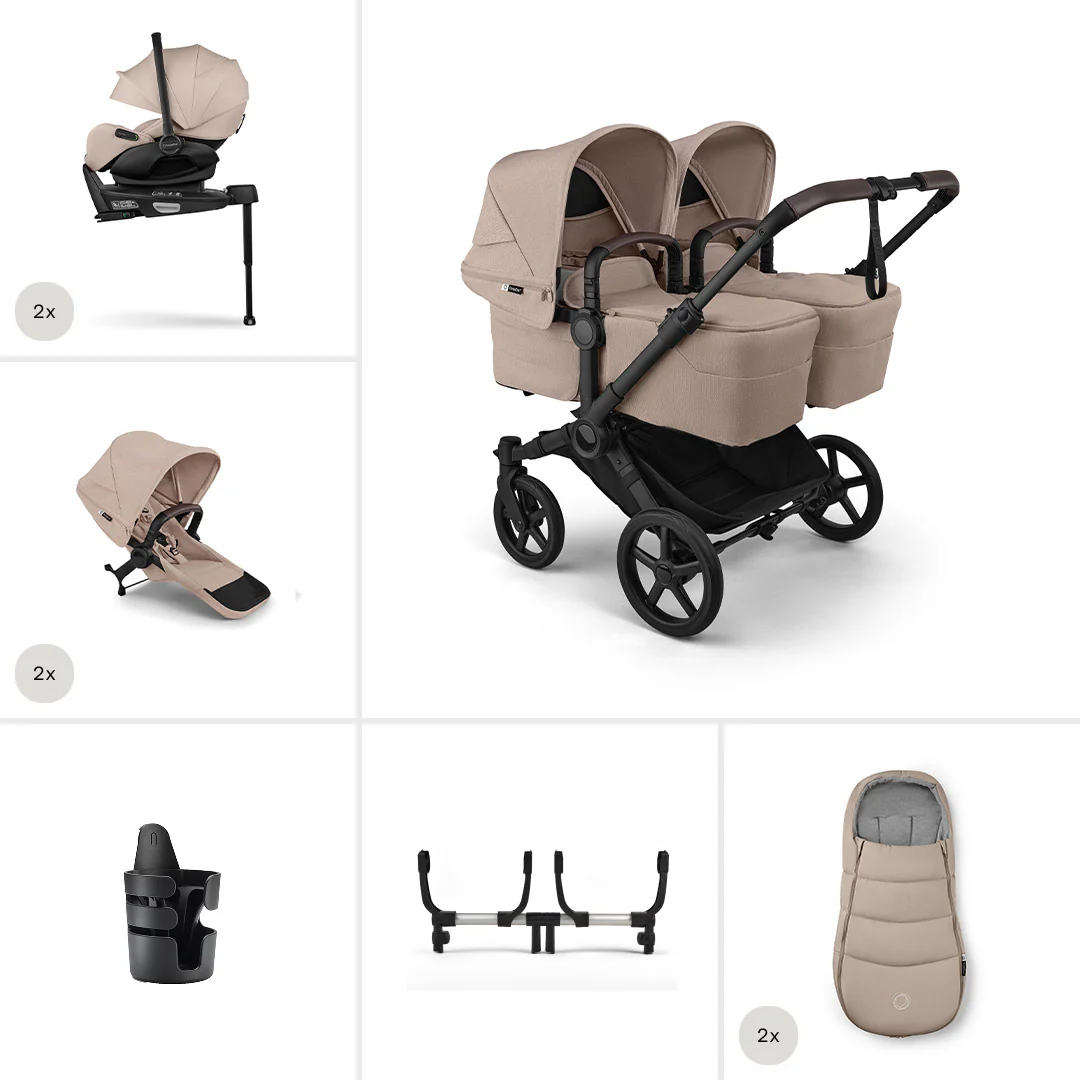 Bugaboo Donkey 6 Twin Ultimate Newborn Bundle - Image 3