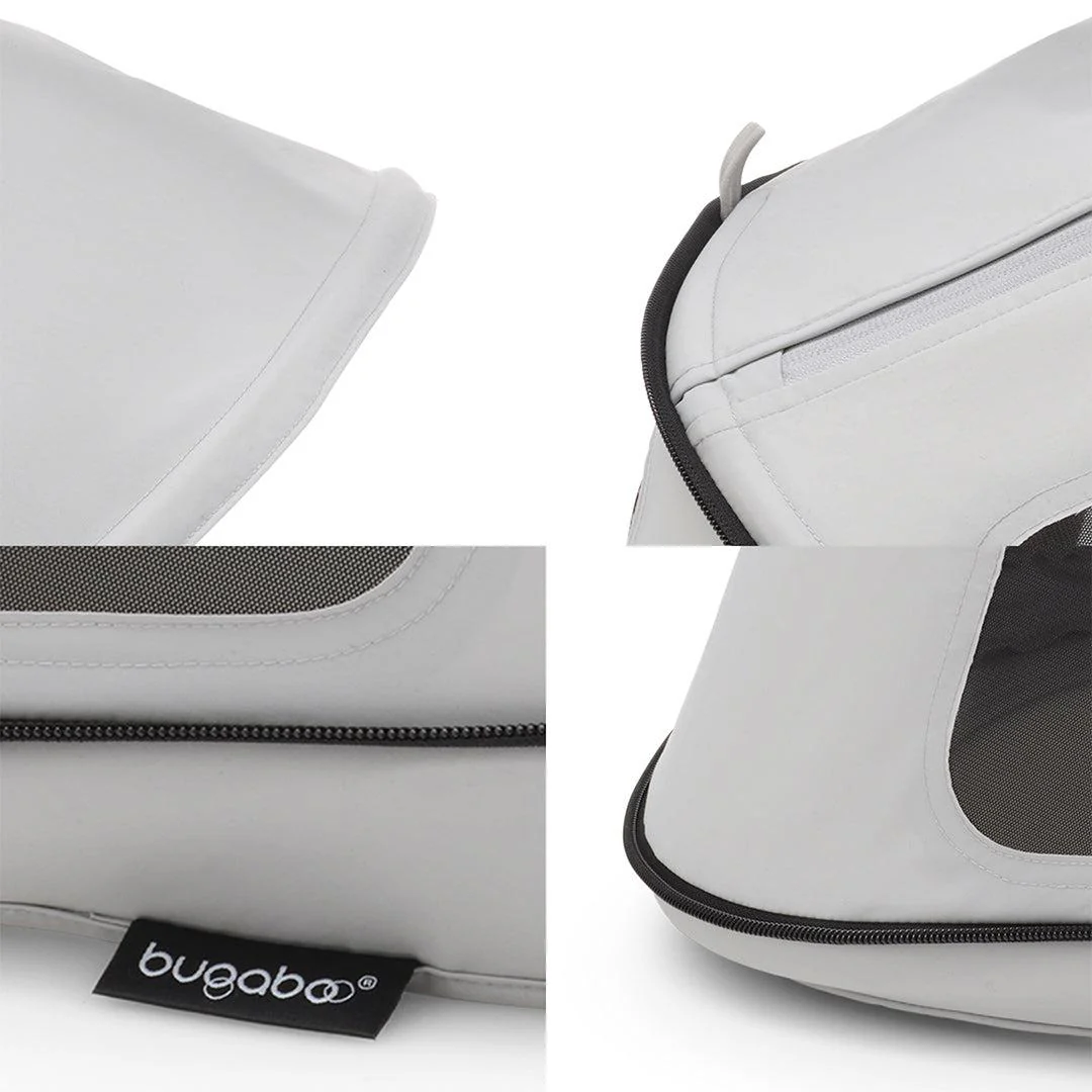 Bugaboo Dragonfly Breezy Sun Canopy - Misty Grey - Image 2