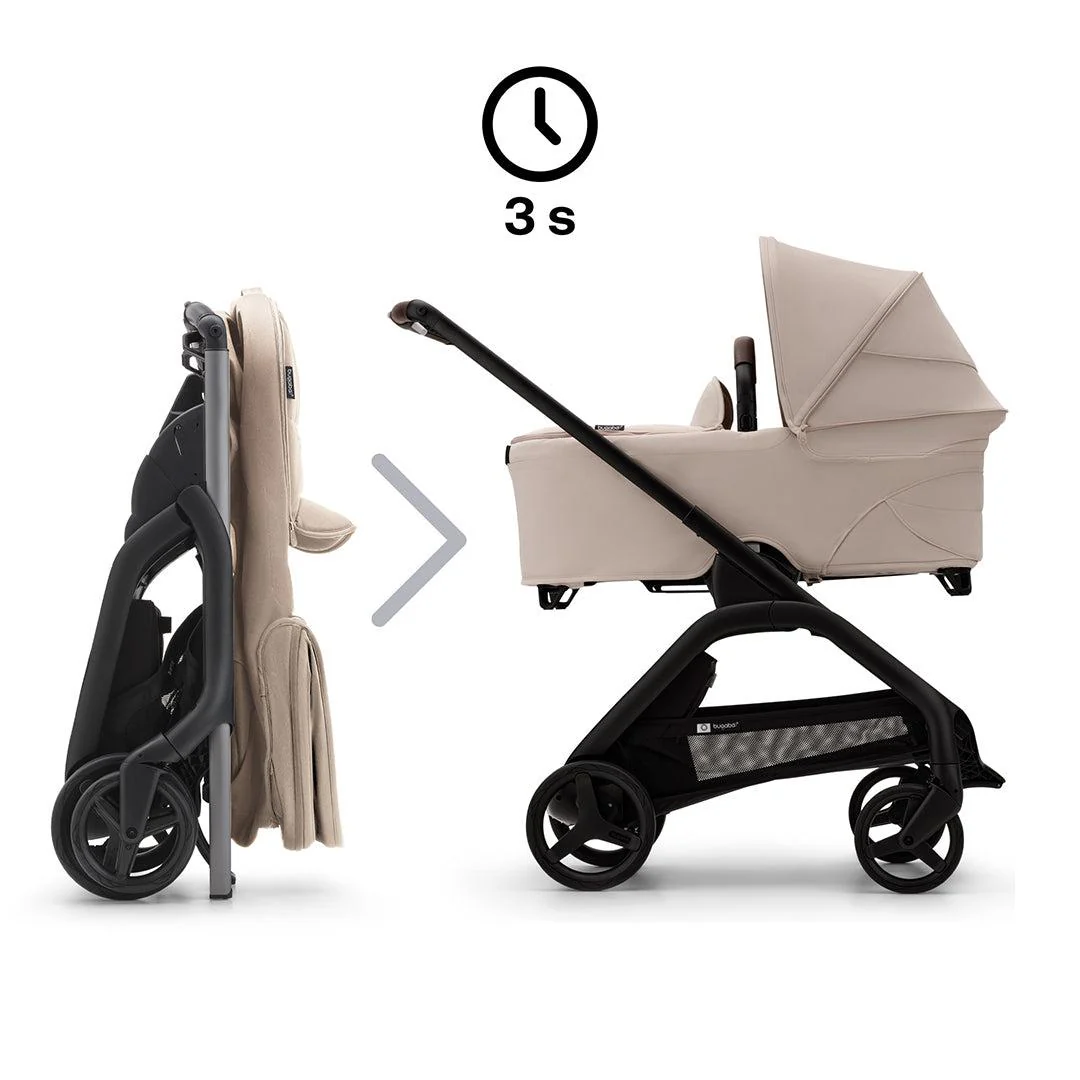 Bugaboo Dragonfly Complete Pushchair - Desert Taupe - Image 11