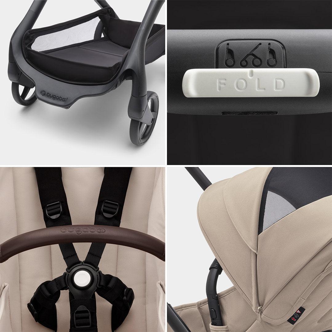 Bugaboo Dragonfly Complete Pushchair - Desert Taupe - Image 9