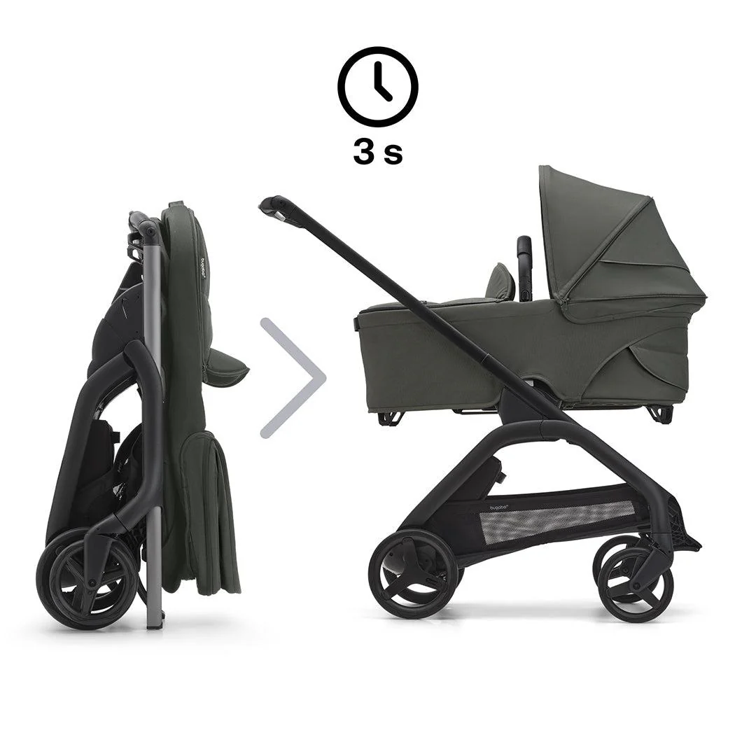 Bugaboo Dragonfly Complete Pushchair - Forest Green - Image 11