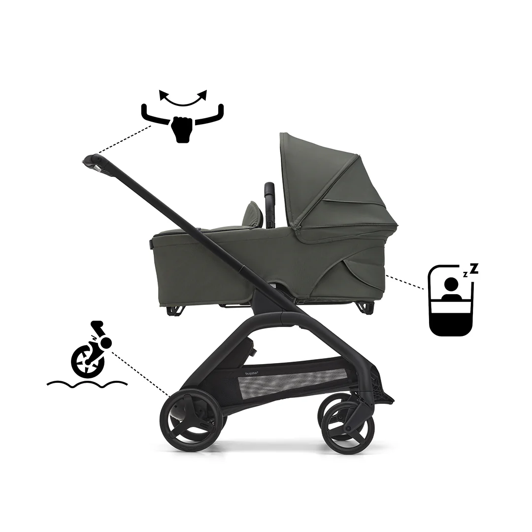Bugaboo Dragonfly Complete Pushchair - Forest Green - Image 13