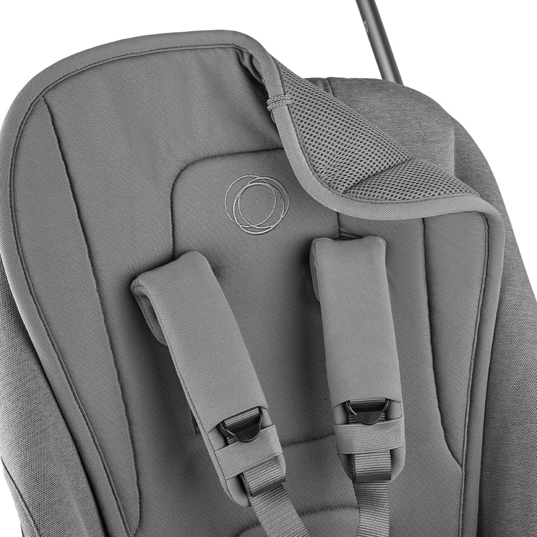 Bugaboo Dual Comfort Seat Liner - Moon Grey - Image 3