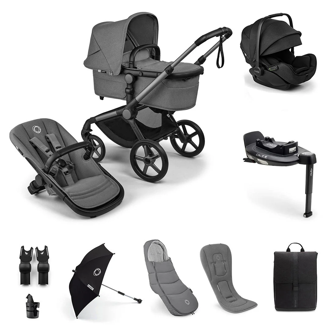 Bugaboo Fox 5 Renew Ultimate Newborn Otter Travel System - Image 5