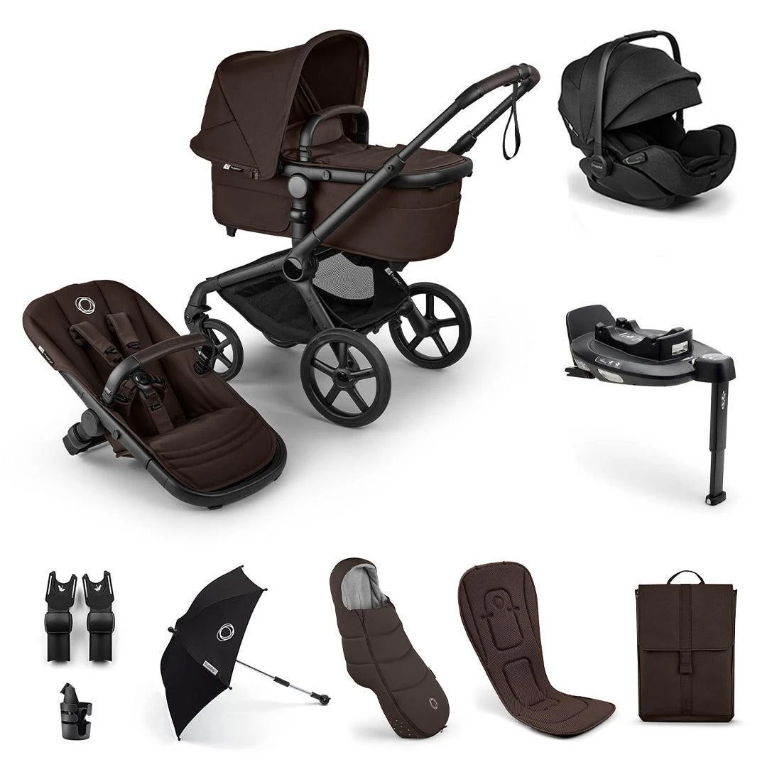 Bugaboo Fox 5 Renew Ultimate Newborn Otter Travel System - Image 8