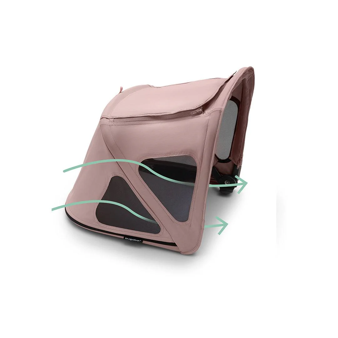 Bugaboo Fox/Fox Cub Breezy Sun Canopy V2 - Morning Pink - Image 4