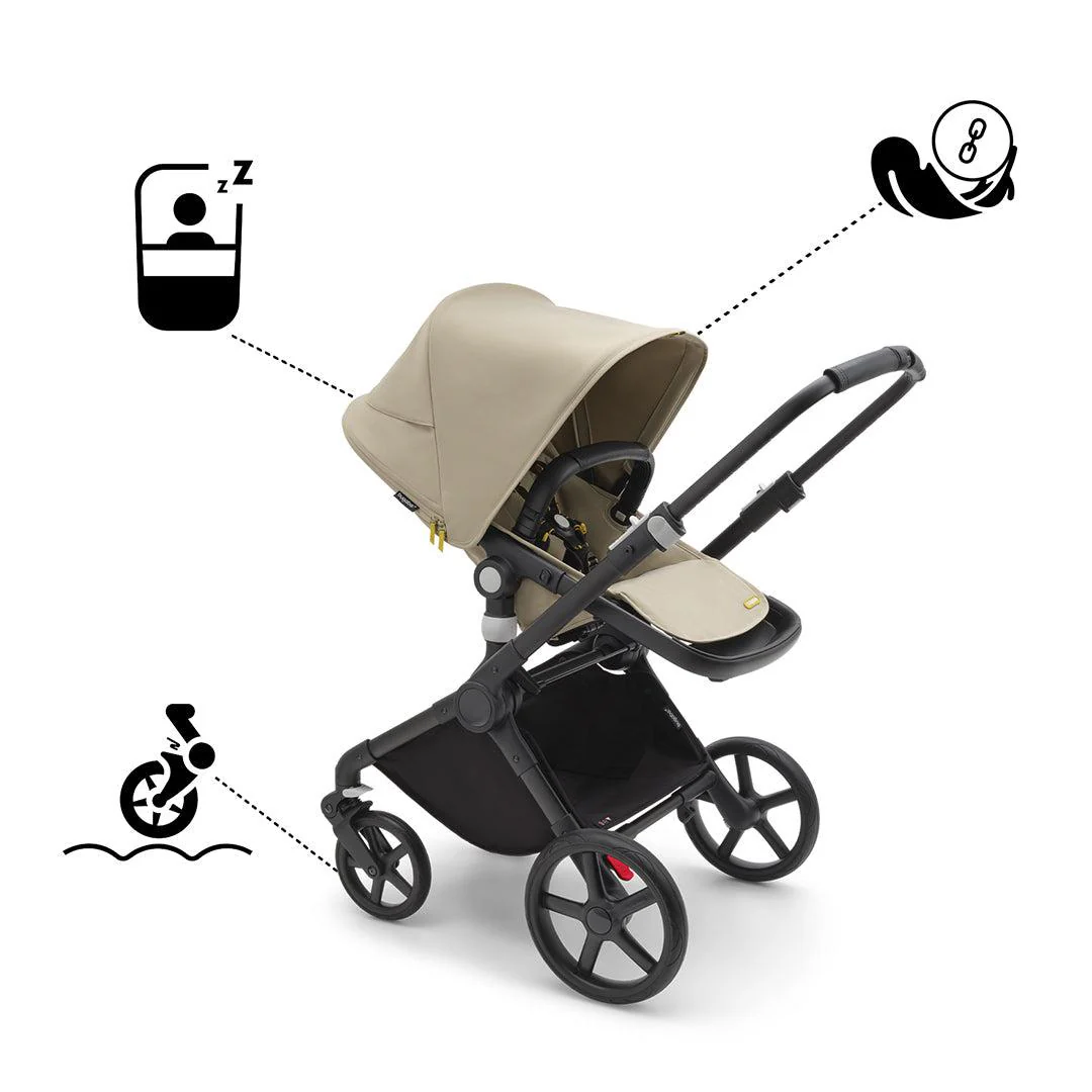 Bugaboo Fox Cub Complete Pushchair - Desert Beige - Image 7