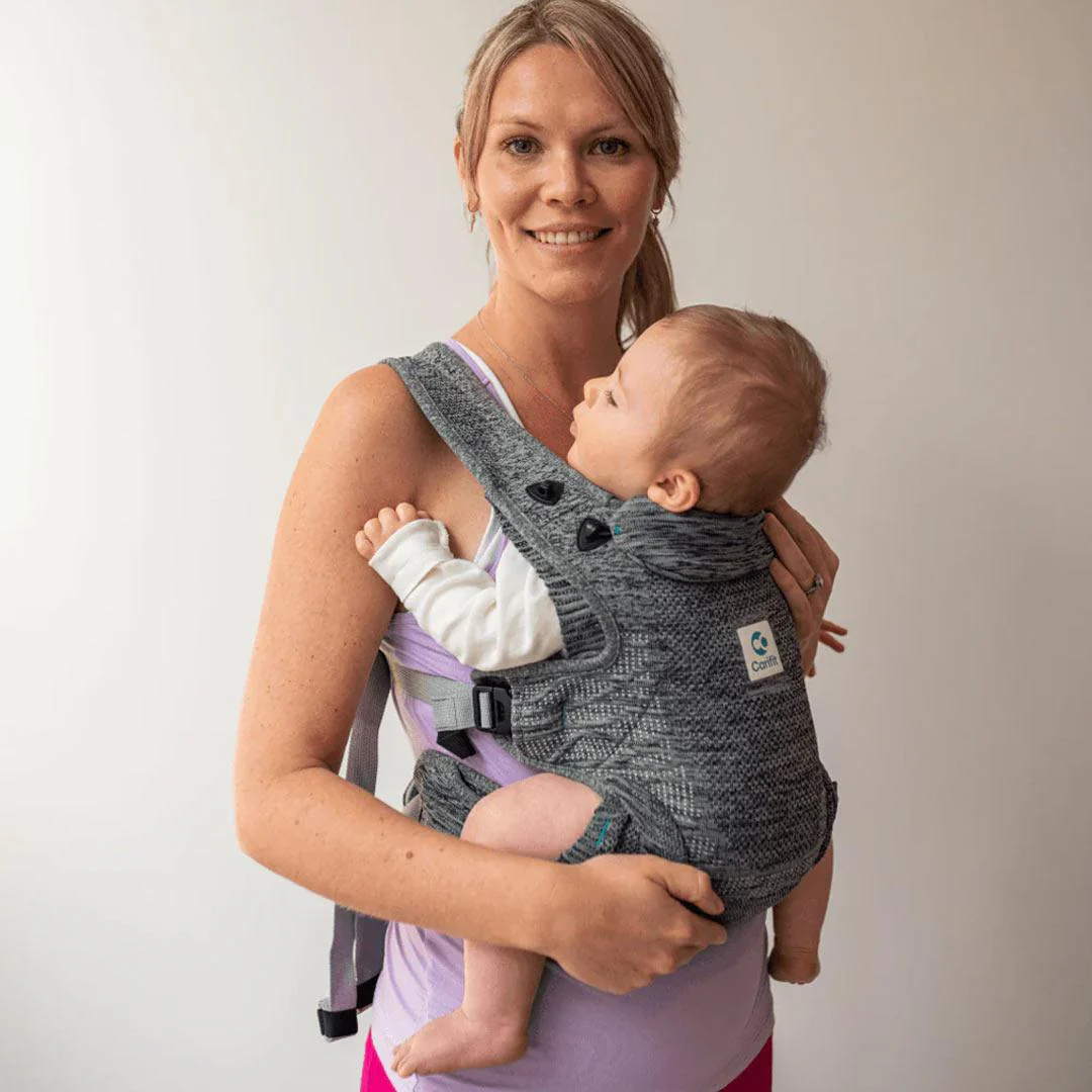 Carifit+ Baby Carrier - Cool Grey - Image 2