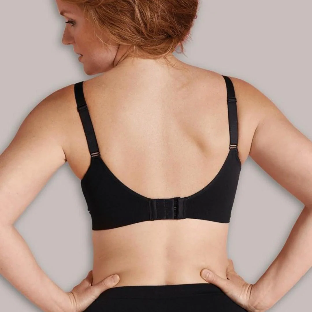 Carriwell Original Maternity + Nursing Bra - Black - Image 3