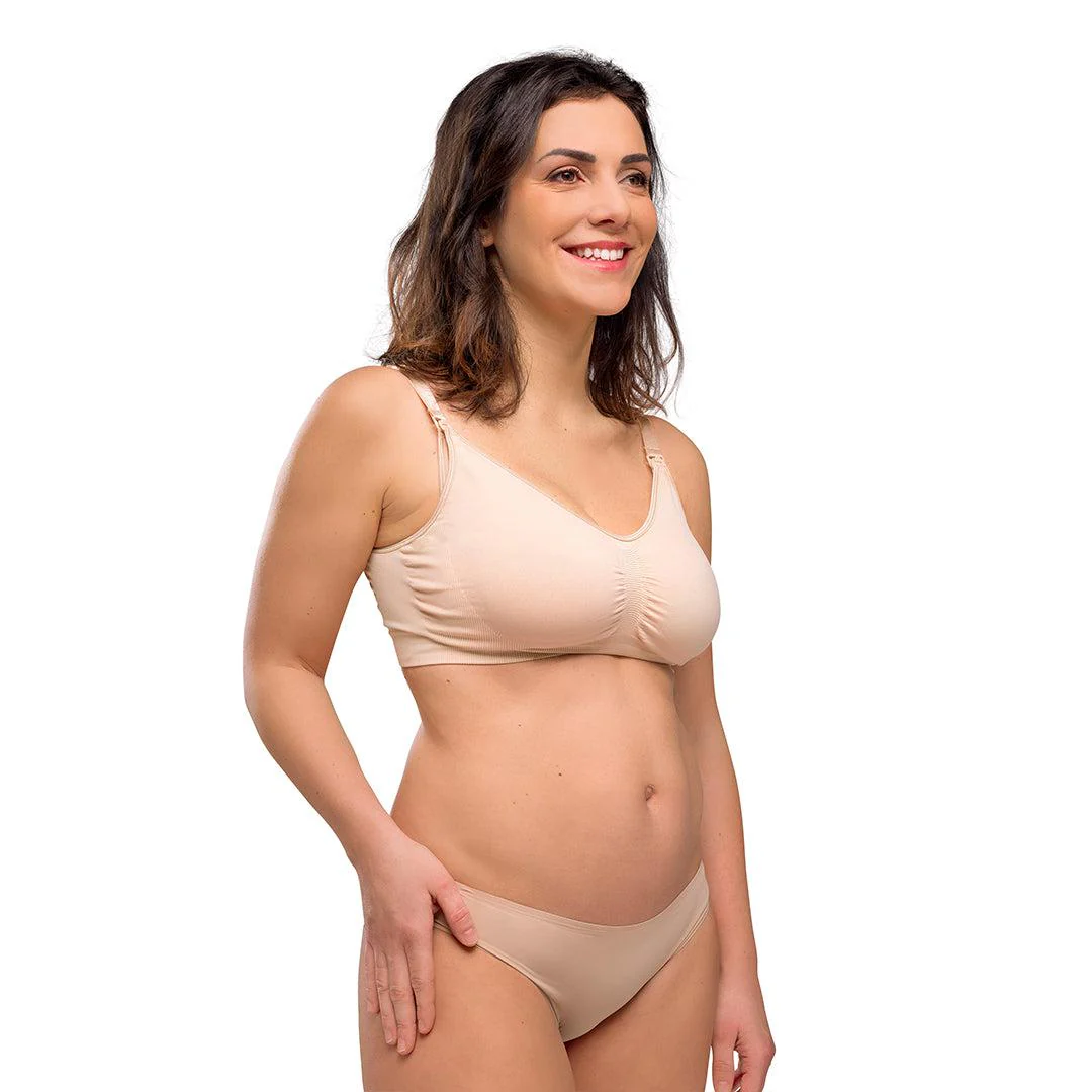 Carriwell Original Maternity + Nursing Bra - Honey - Image 5