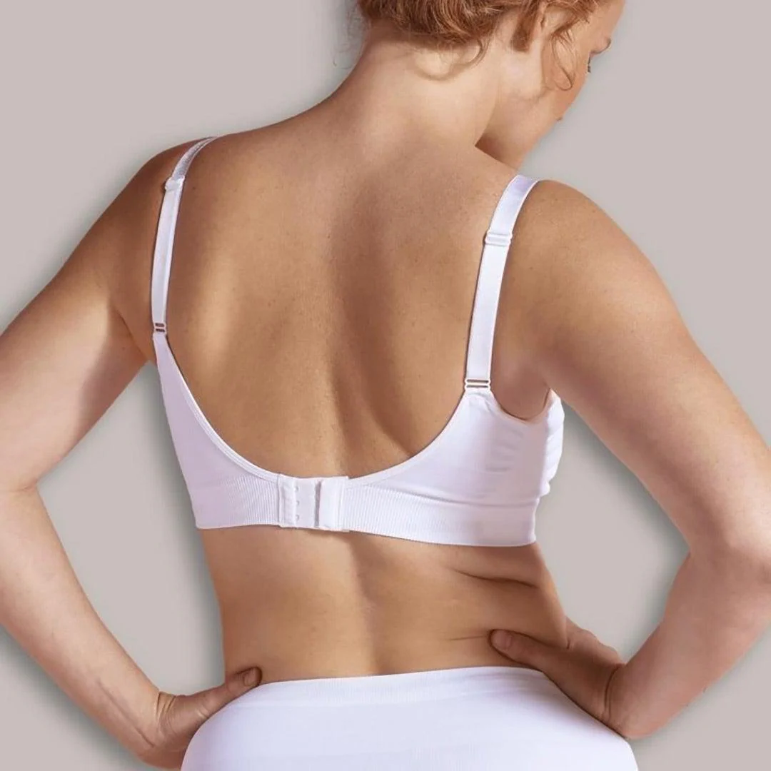 Carriwell Original Maternity + Nursing Bra - White - Image 3
