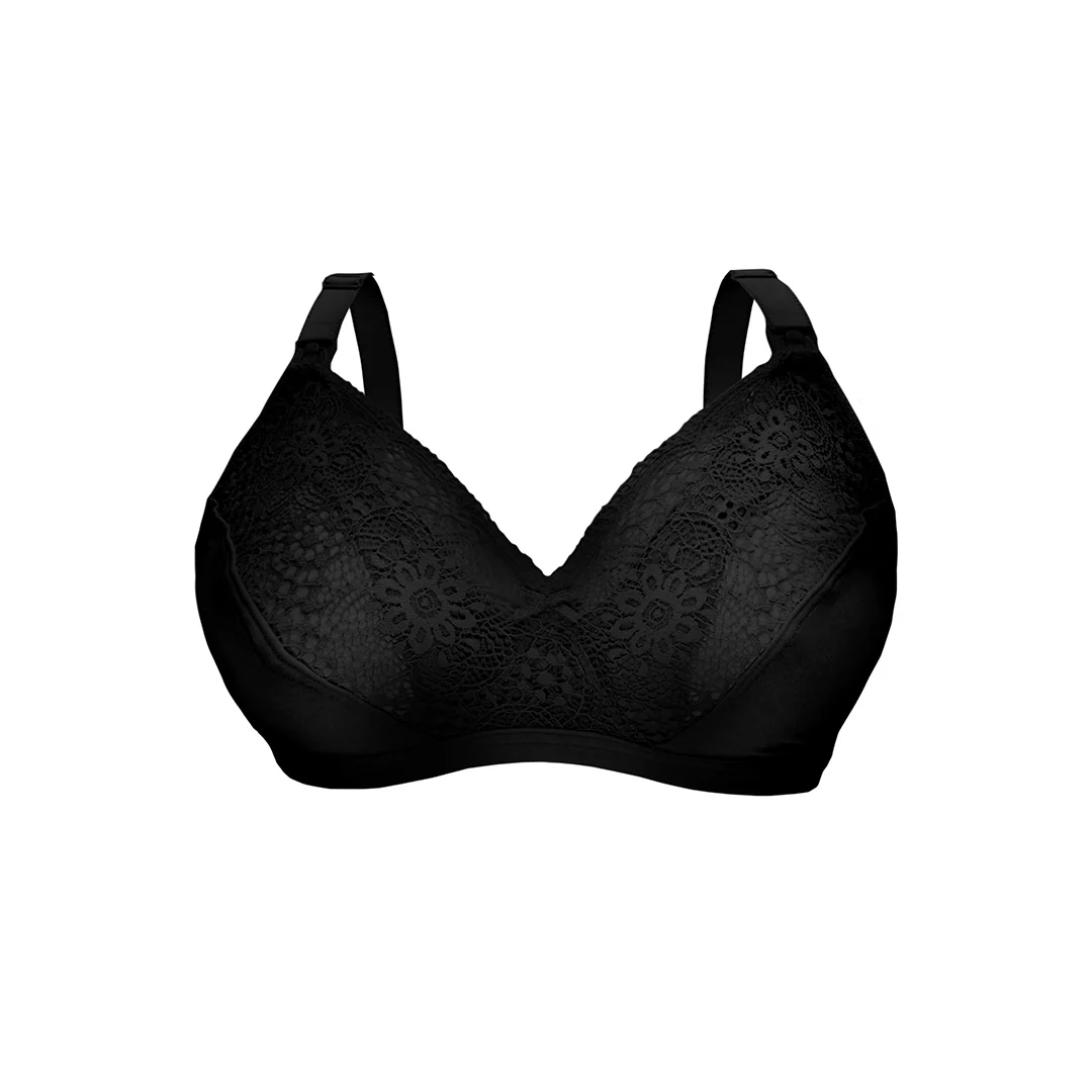 Carriwell Soft As Silk Nursing Bra - Black - Image 10