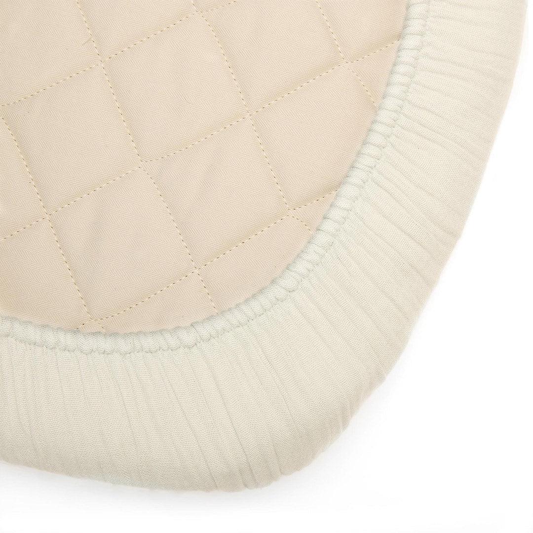 Charlie Crane KUMI Crib Fitted Sheet - Milk - Image 2