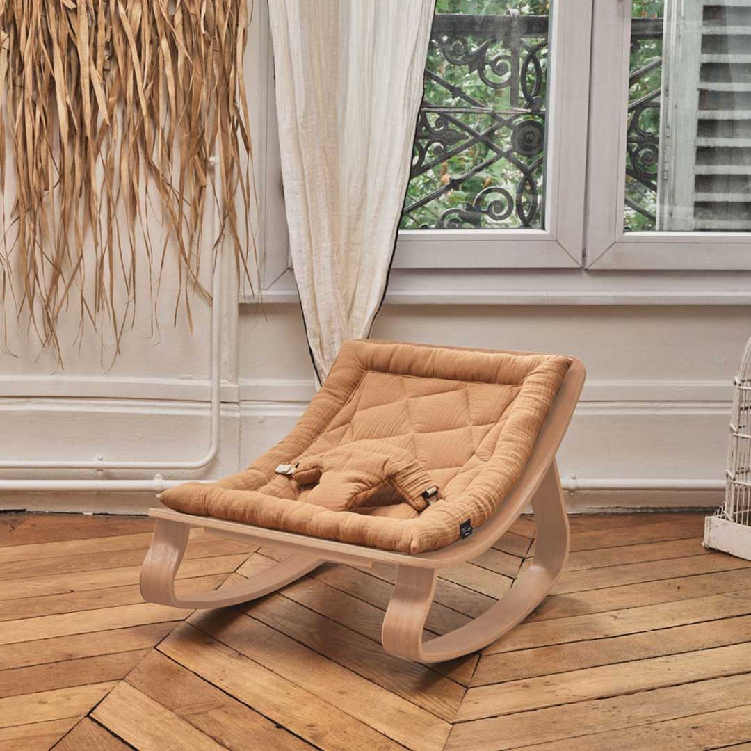 Charlie Crane LEVO Baby Rocker - Beech - Image 14