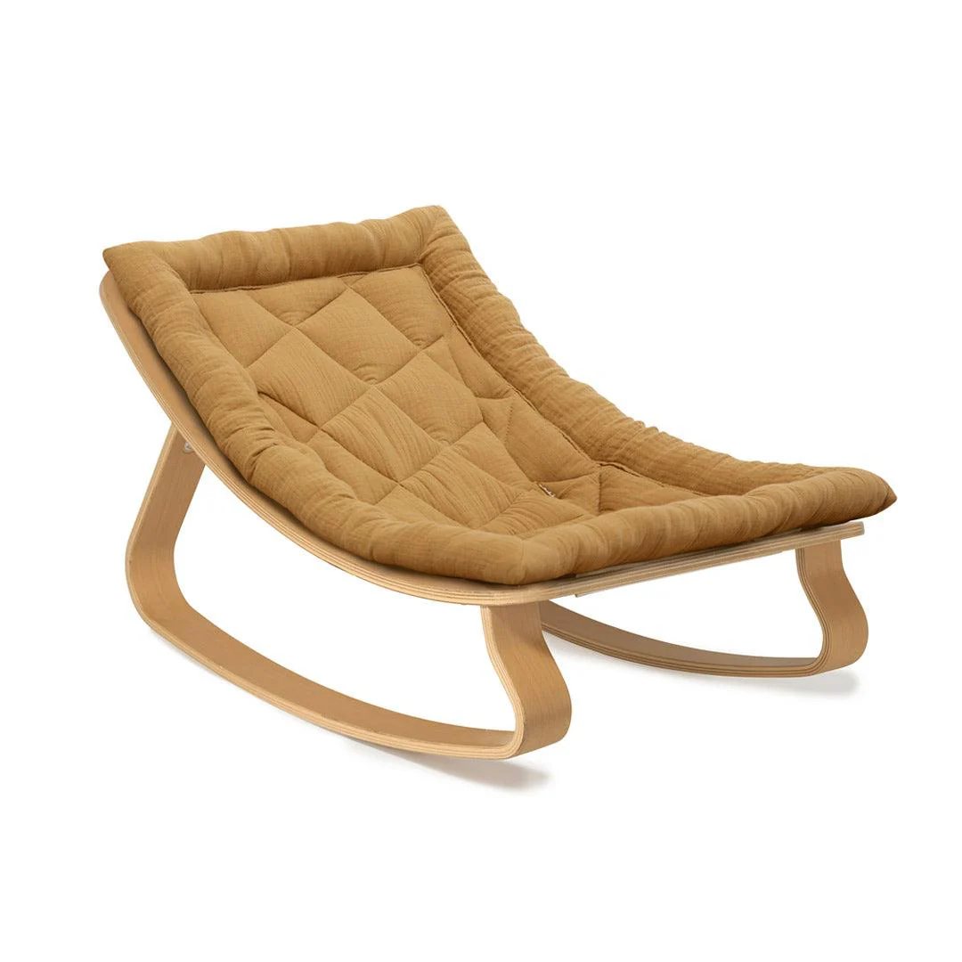 Charlie Crane LEVO Baby Rocker - Beech - Image 8