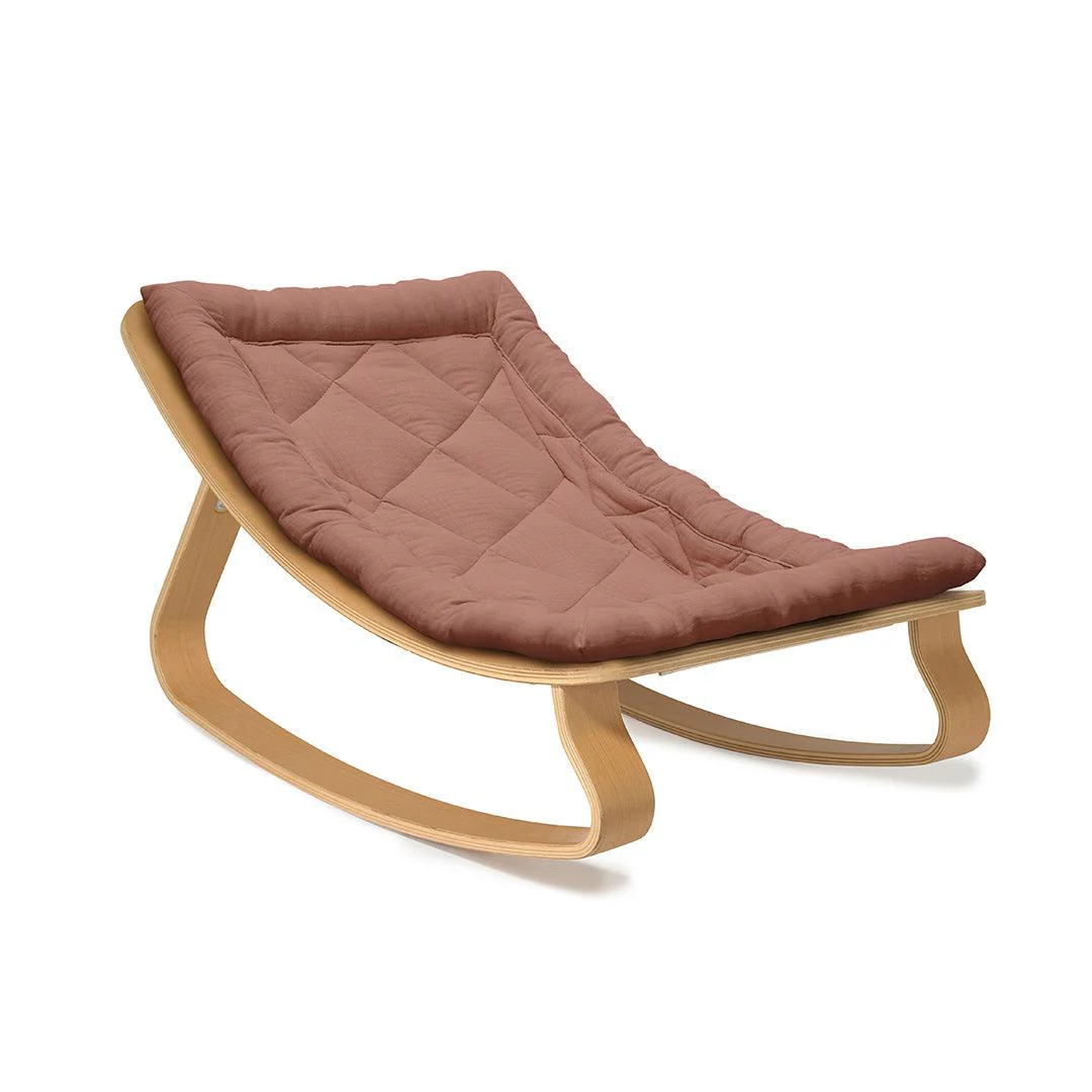 Charlie Crane LEVO Baby Rocker Cushion - Bois de Rose - Image 4