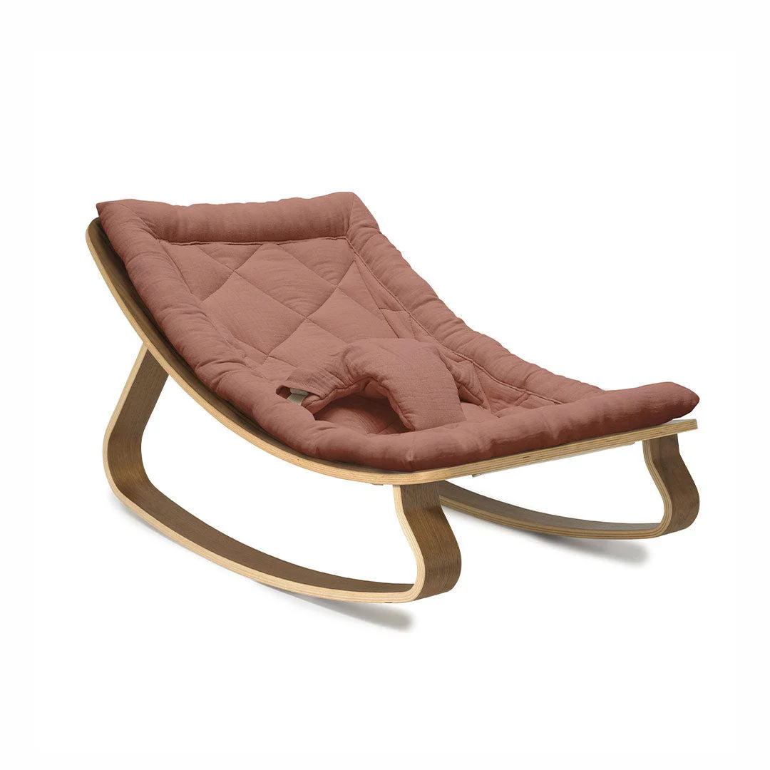 Charlie Crane LEVO Baby Rocker Cushion - Bois de Rose - Image 5