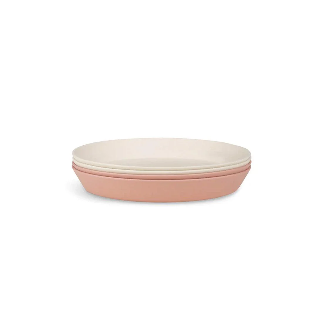 Citron ECO set of 4 Plates - Pink / Cream - Image 5