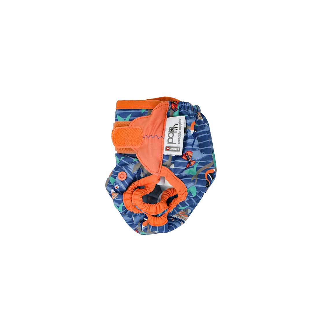 Close Single Aplix Nappy Wrap - Twilight Garden - Image 3