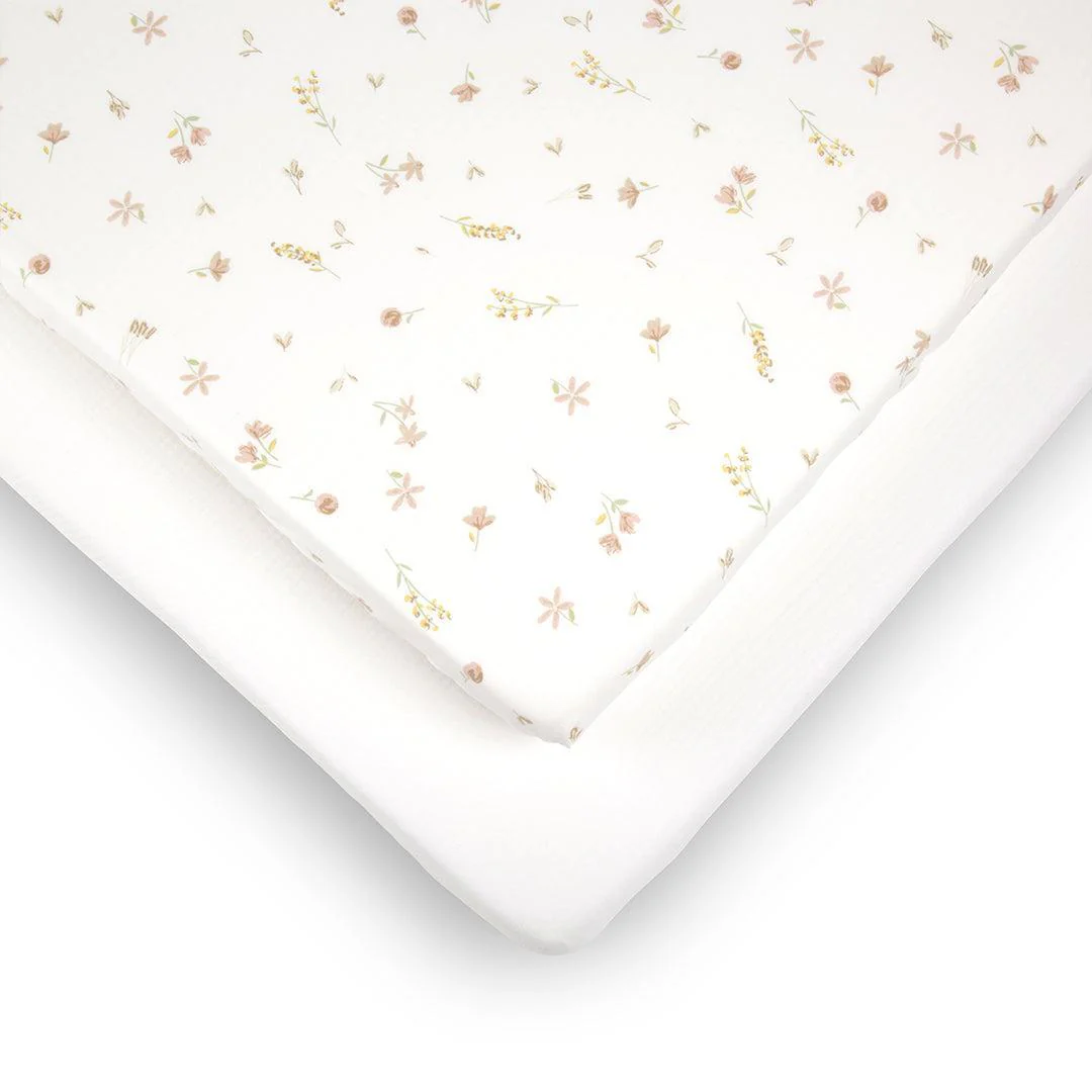 CuddleCo 4pc Cot Bed Bedding Set - Cashmere Meadow
