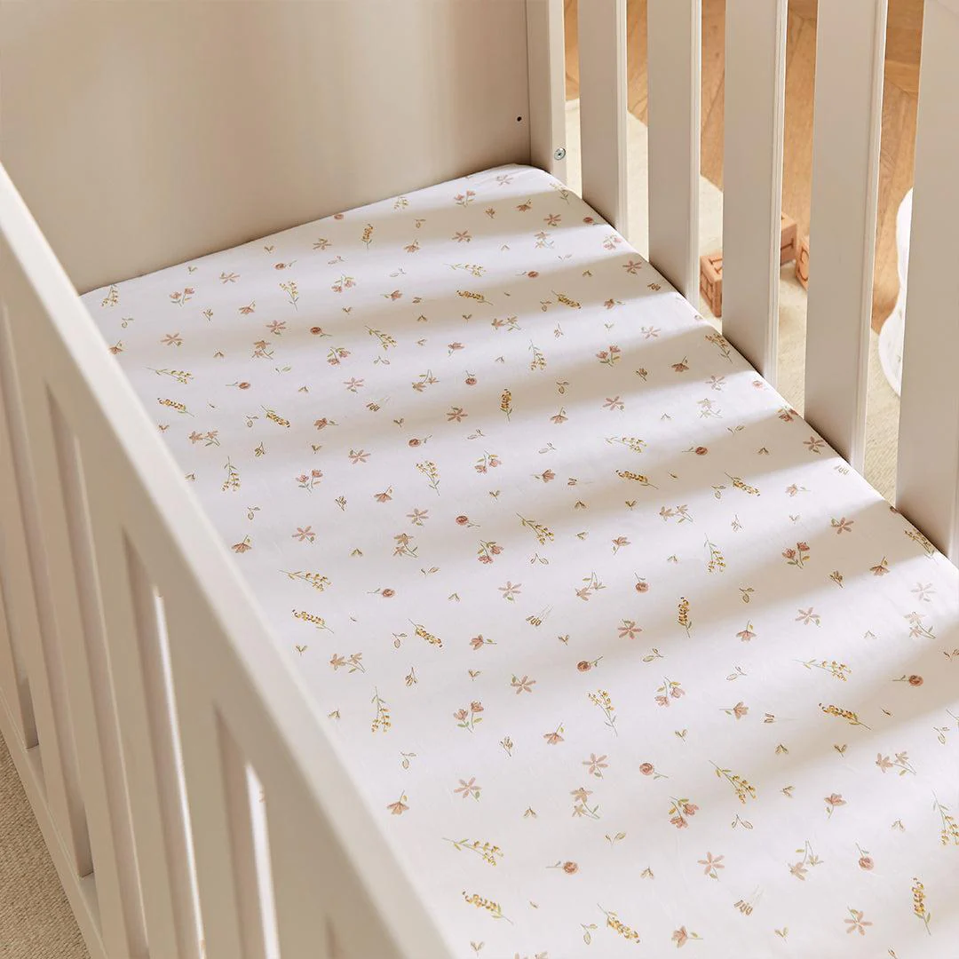 CuddleCo 4pc Cot Bed Bedding Set - Cashmere Meadow - Image 4