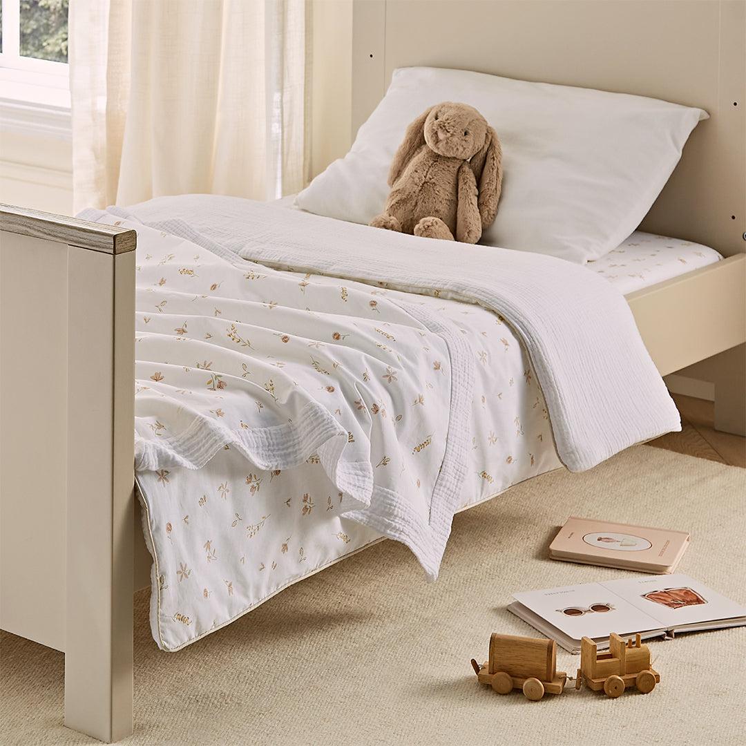 CuddleCo 4pc Cot Bed Bedding Set - Cashmere Meadow - Image 5