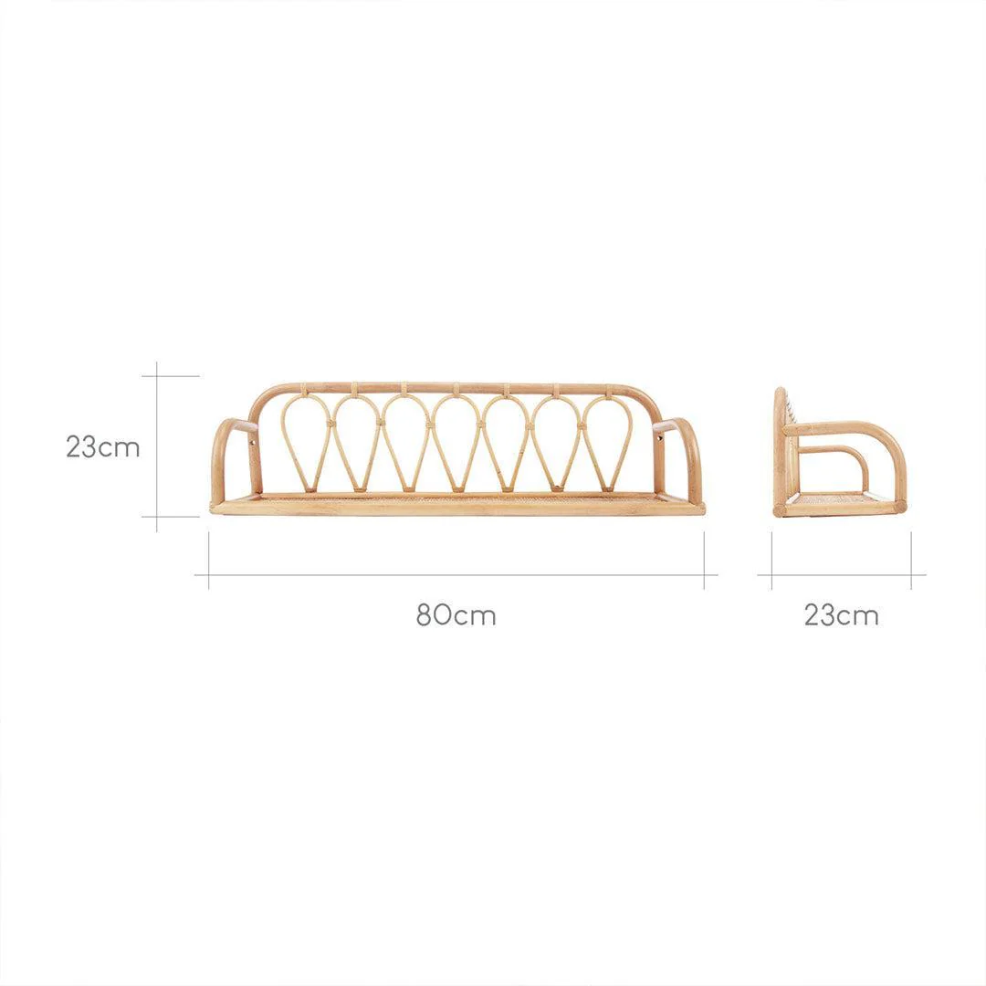 Cuddleco Aria Shelf Large - Natural - Image 5