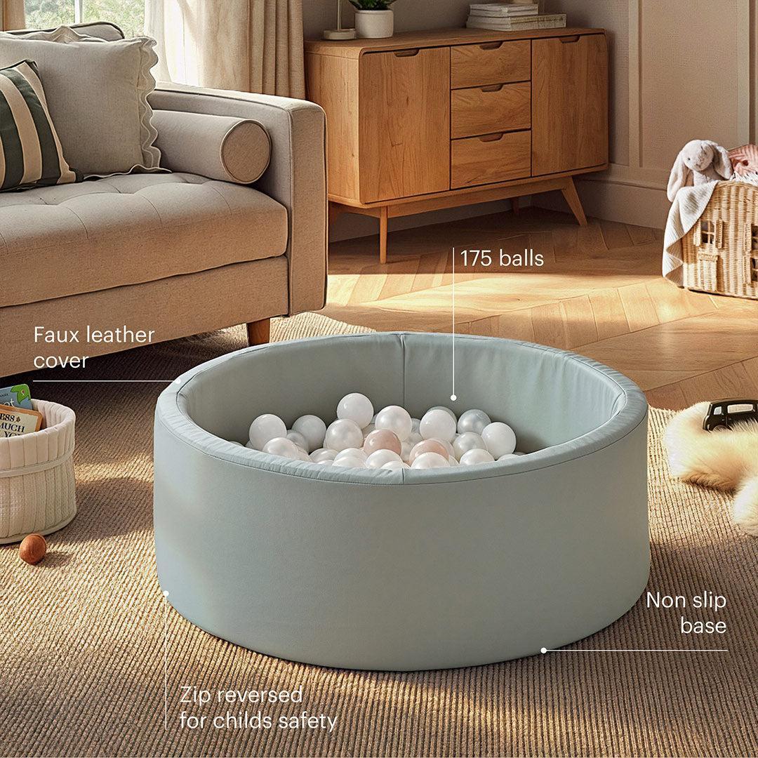 CuddleCo Ball Pit with Balls - Sea Salt - Image 3