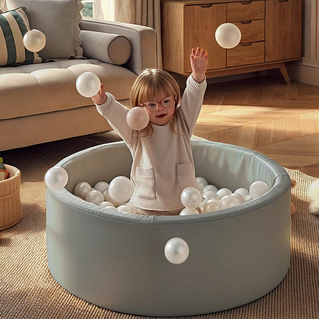 CuddleCo Ball Pit with Balls - Sea Salt - Image 5