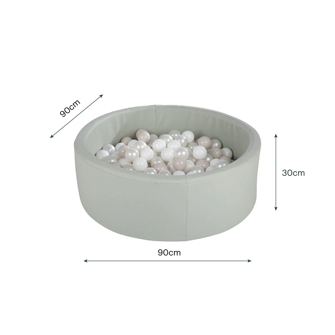 CuddleCo Ball Pit with Balls - Sea Salt - Image 6