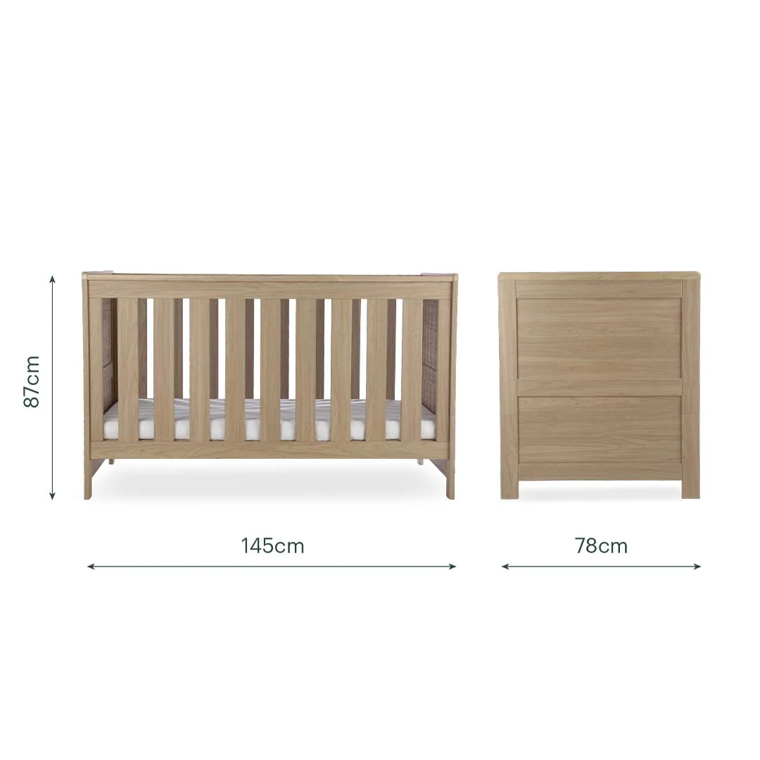 CuddleCo Burford 2pc Set - Oak - Image 7
