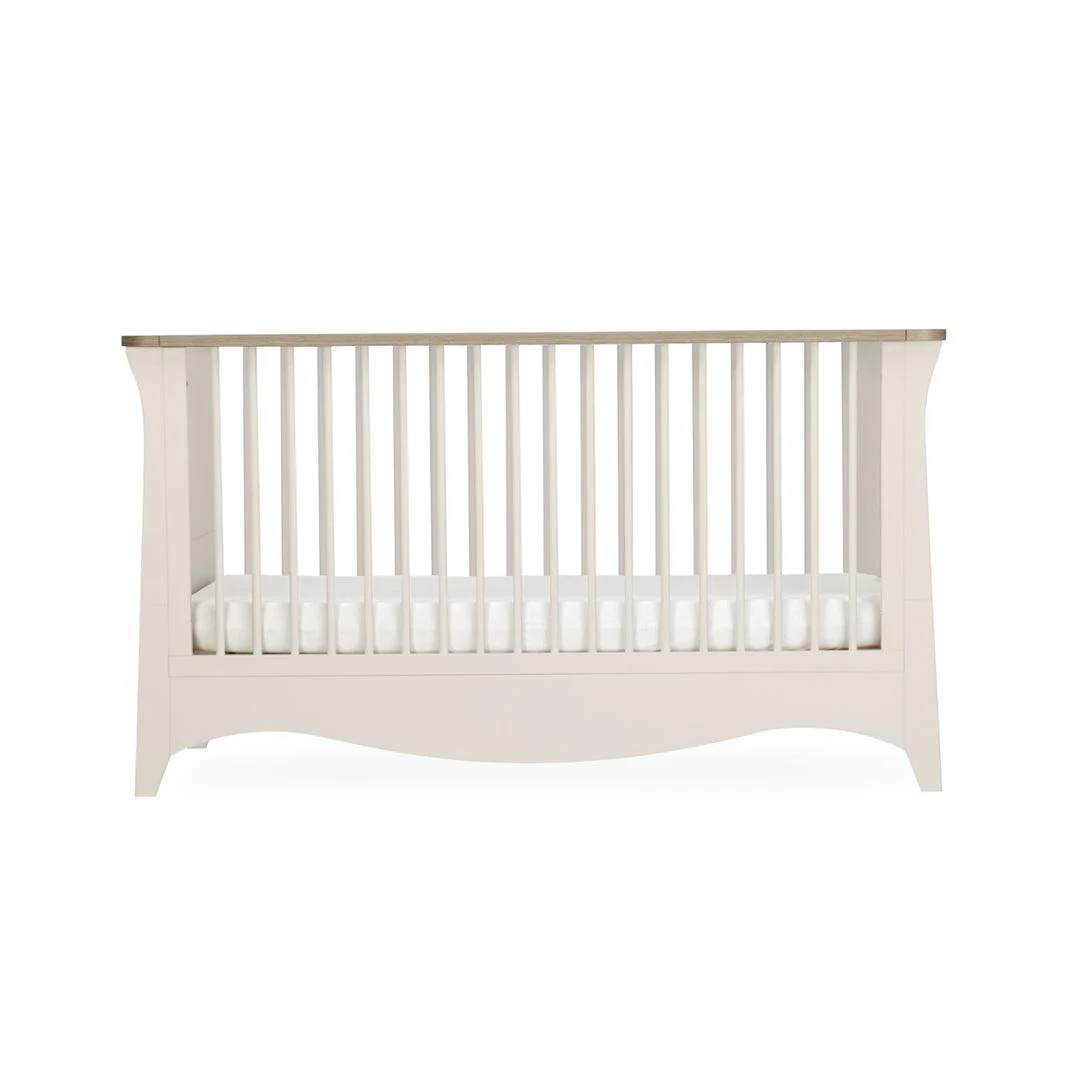 CuddleCo Clara 2 Piece Set 3-Drawer Dresser + Cot Bed  - Cashmere - Image 4