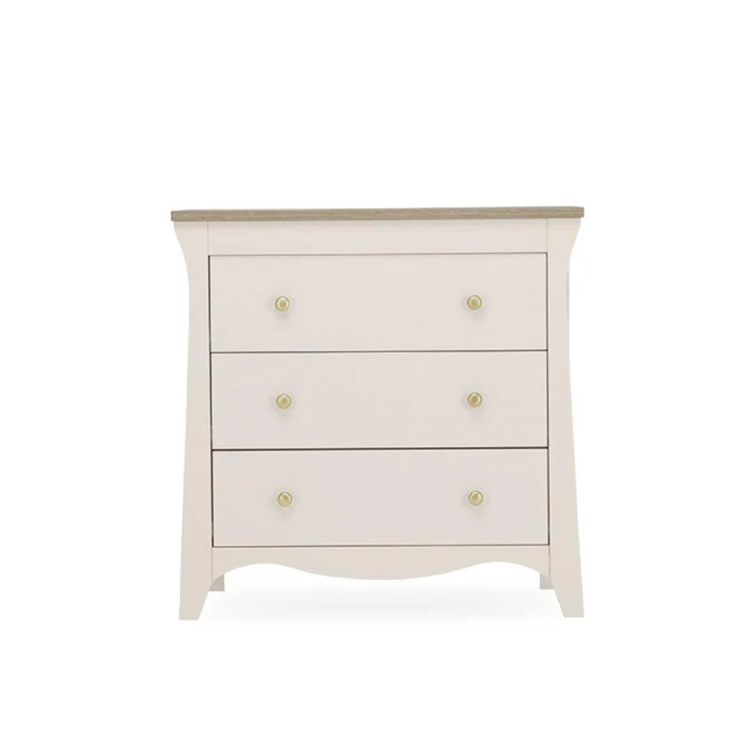 CuddleCo Clara 3-Drawer Dresser + Changer - Cashmere - Image 6