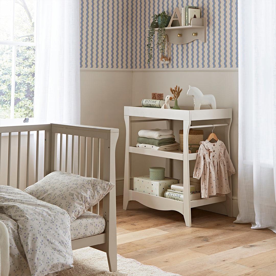CuddleCo Clara Mini 2 Piece Nursery Furniture Set - Cashmere - Image 12