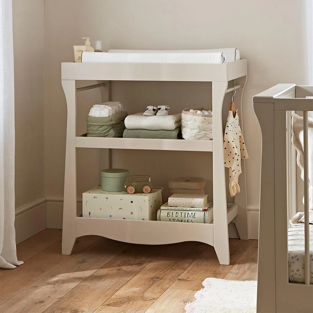 CuddleCo Clara Mini 2 Piece Nursery Furniture Set - Cashmere - Image 13