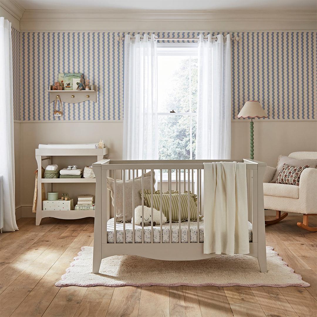 CuddleCo Clara Mini 2 Piece Nursery Furniture Set - Cashmere - Image 2