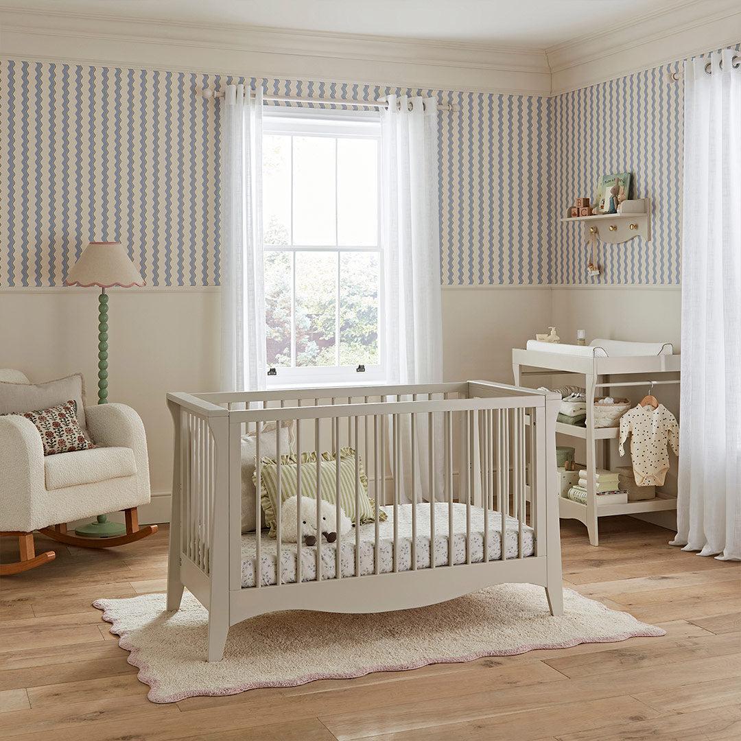 CuddleCo Clara Mini 2 Piece Nursery Furniture Set - Cashmere - Image 4