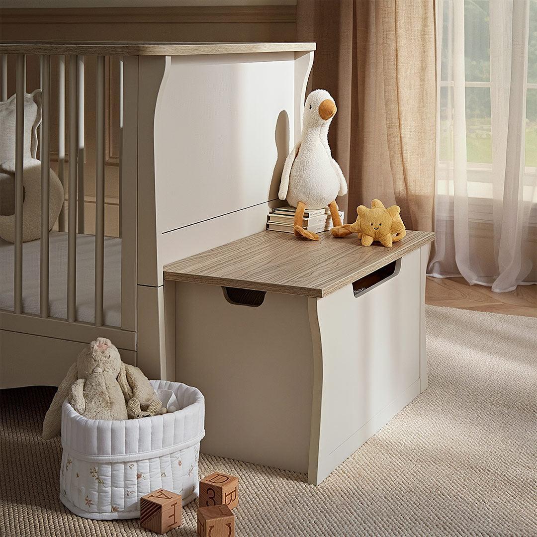 CuddleCo Clara Storage Box - Cashmere/Ash - Image 2