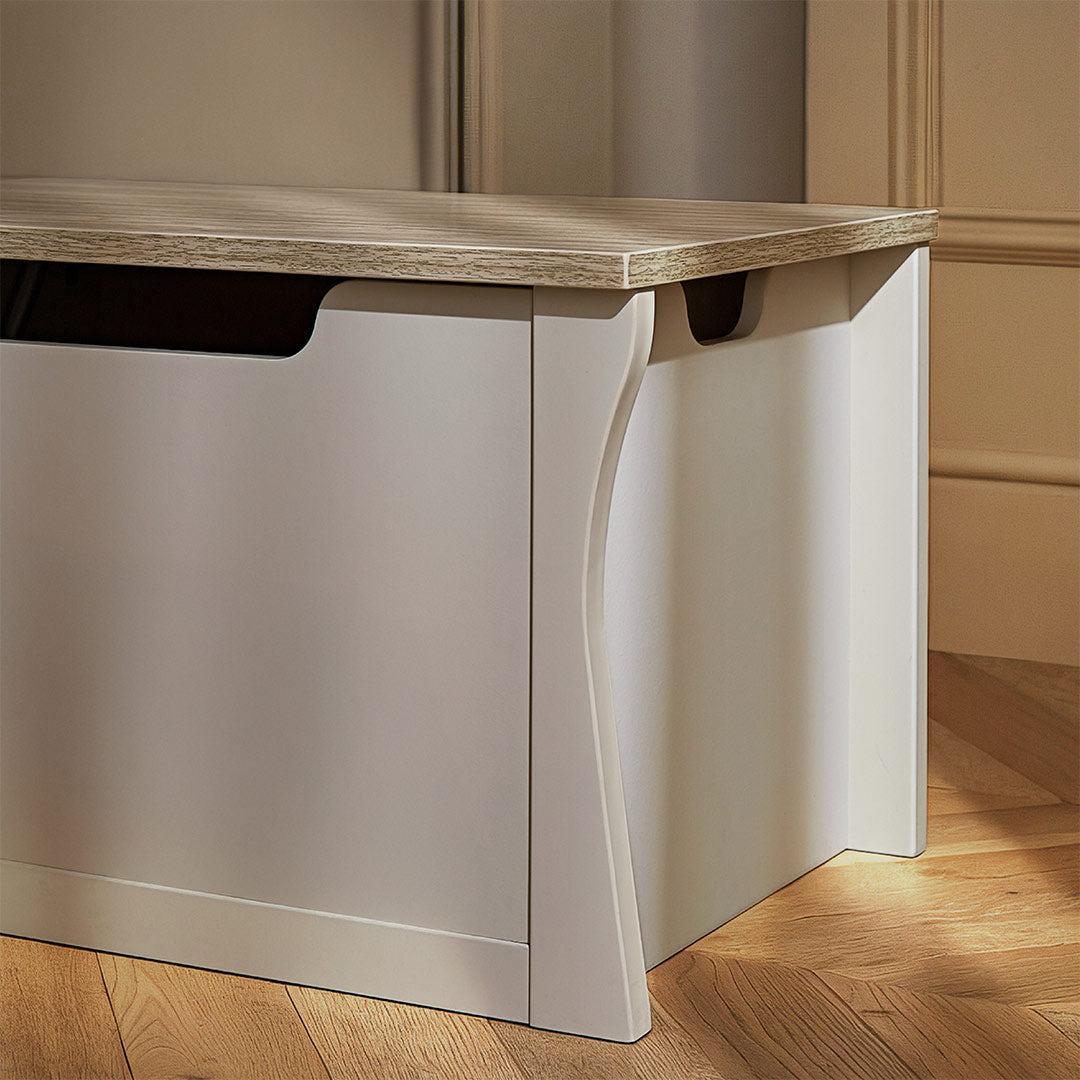 CuddleCo Clara Storage Box - Cashmere/Ash - Image 3