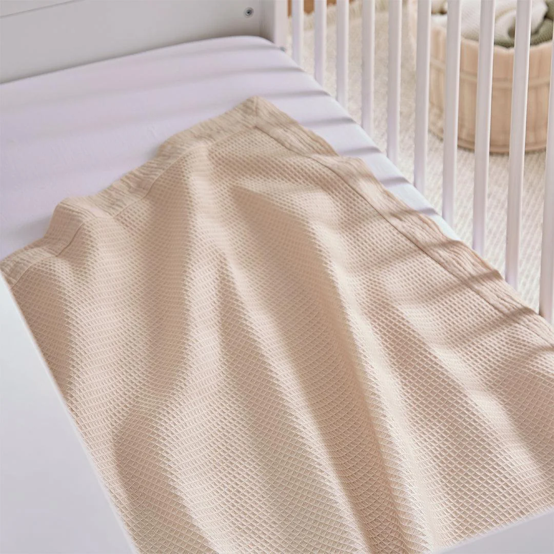 CuddleCo Comforter Blanket - Cashmere Waffle - Image 3