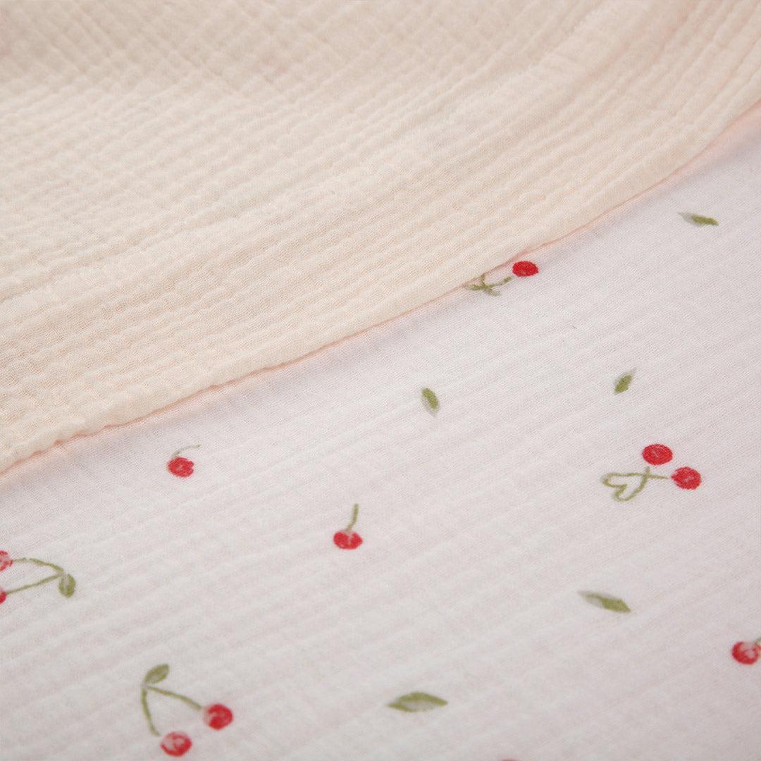 CuddleCo Comforter Blanket - Ditsy Cherry - Image 3