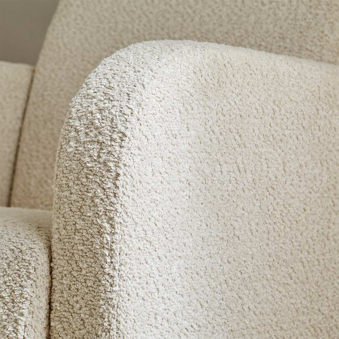 CuddleCo Etta Cuddle Chair - Boucle Mushroom - Image 6