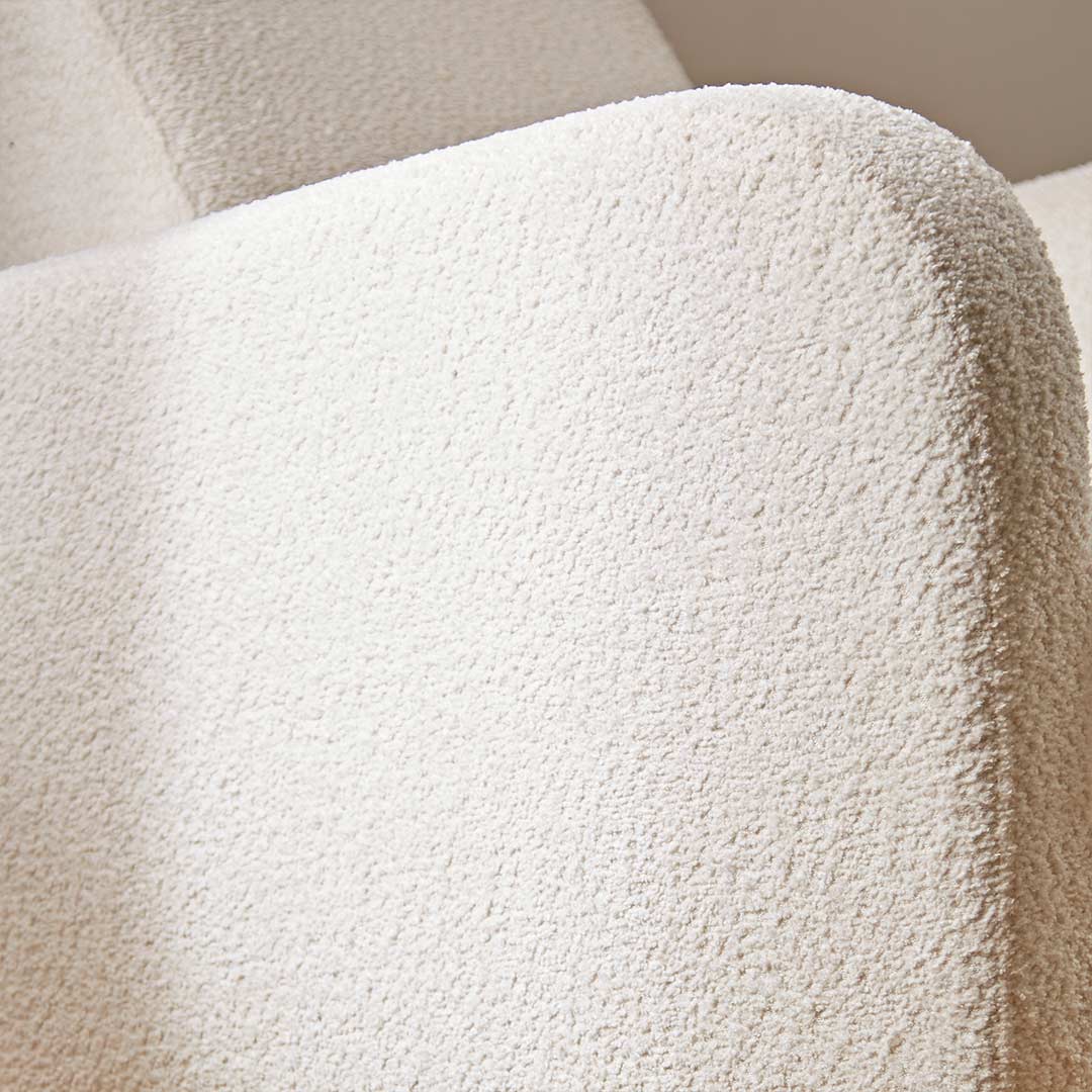 CuddleCo Etta Cuddle Chair - Boucle Off White - Image 5