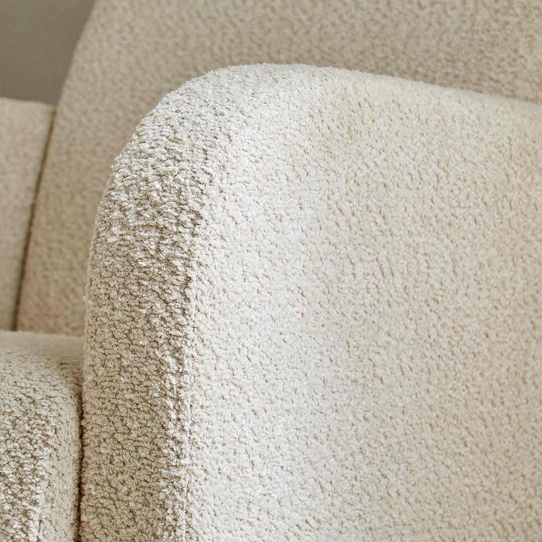 CuddleCo Etta Nursing Chair - Boucle Mushroom - Image 9